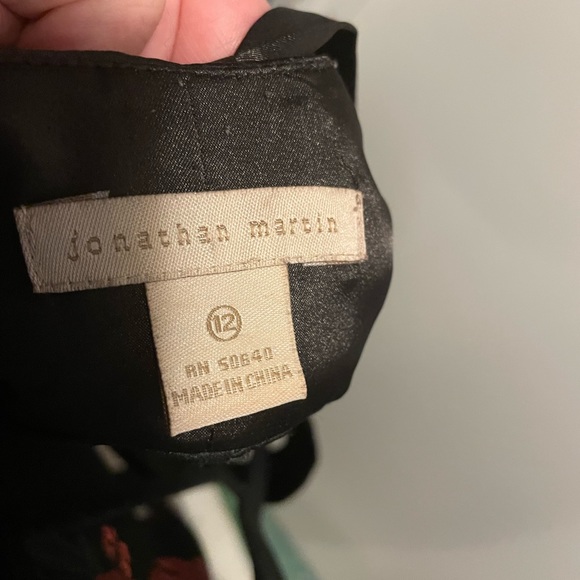 Jonathan Martin Women’s Black Sequin Mini Dress with bow on back Size 12 - Picture 4 of 4